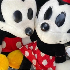 東京ティズーランド購入　ミニー ミッキー ぬいぐるみの画像