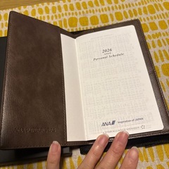 【新品】ANA SUPER FLYERS スケジュール手帳/手帳カバー（2026年）の画像