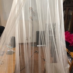 ニトリ　天蓋ベッドしようにの画像