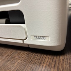 【取引中
】プリンター　Canon 文字がかすれます　TS6630 の画像