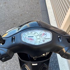 4417.超高年式　現行レッツ　SEPエンジン　バッテリー、シート新品　千葉県柏市　即日配送、自走引き取りも可能の画像