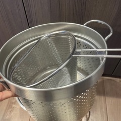 【お取引中】栗原はるみ　パスタポット　鍋の画像