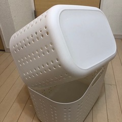 ランドリーバスケット　2セットの画像