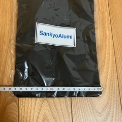 サコッシュ　ミニポーチ　ショルダーバッグ  SankyoAlumi 三協アルミ エコバッグ ブラックの画像