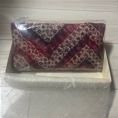 有松志ぼり　がま口バッグ　新品　の画像