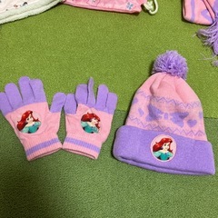ディズニープリンセス 冬グッズセットの画像