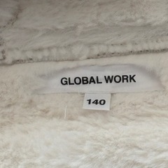 キッズコート！160！140！グローバルワーク！2枚セット！の画像