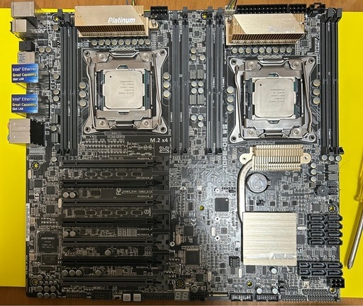 Z10PE-08 マザーボード ＋ XEON E5-2630V4 2個セット