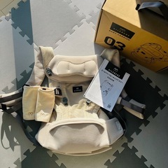 エールべべ抱っこ紐ベビーキャリアスリー(おまけ付き)の画像