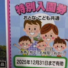 グリーンランド　入園券　４枚の画像