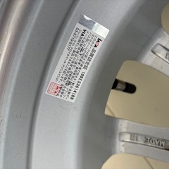 タイヤ、ホイールセット 165/65/r14の画像