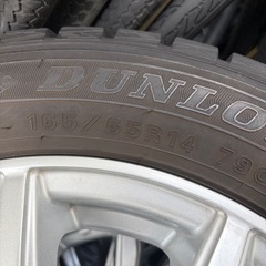 タイヤ、ホイールセット 165/65/r14の画像