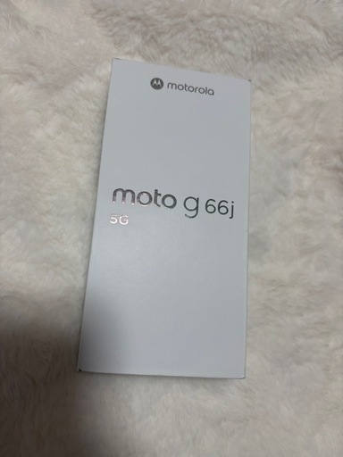 motorola g66j   ブラックオイスター