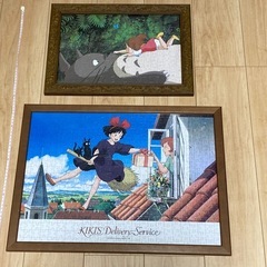 ジブリパズル　トトロ　魔女の宅急便の画像