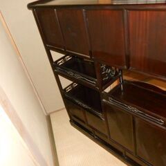 ★飾り棚　紫檀　黒檀　？　の画像