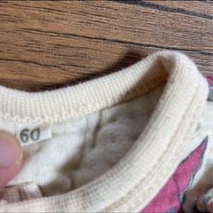 50.60cmロンパース　キツネのベビー服　男女の画像