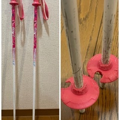 hart 【ビンディング付きスキー板 118cm・ストック80cm・スキーブーツ19cm-20cm スキー3点セット】ジュニア スキー 女の子 スキー靴の画像