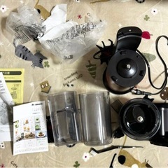 Panasonic MJ-L400-R 低速ジューサー メタリックレッドの画像