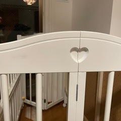 【人気】ベビーベッド　石崎家具　チェリッシュの画像