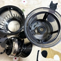 Panasonic MJ-L400-R 低速ジューサー メタリックレッドの画像