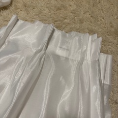 遮光1級/2倍ひだ　両開きオーダーカーテン＆レースカーテン 2点セットの画像