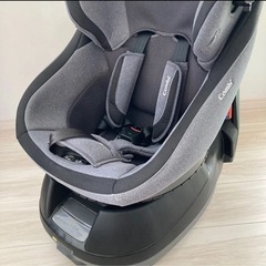 Combi コンビ　チャイルドシート　クルムーヴ　スマートエッグショック　JJ-600 回転式　グレーの画像