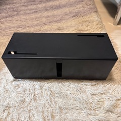 バッファロー　ケーブルボックス　黒の画像