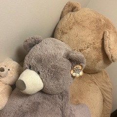 コストコ クマ 大中小三匹セットの画像