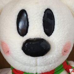 ❤️ディズニー　ミッキースノースノー　雪だるまぬいぐるみの画像