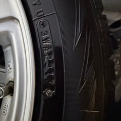 175/65R15スタッドレスタイヤアルミホイール2017年製の画像