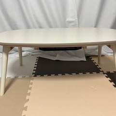 取引中【美品おまけ付き】折りたたみこたつの画像