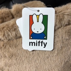 ミッフィー　ふわふわトートバッグの画像