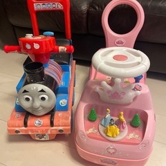 トーマスとプリンセスの乗り物の画像