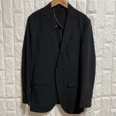 COMME CA ISM（コムサイズム）のブラック上下セットアップ S サイズ
の画像