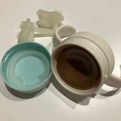 【ほぼ新品】リッチェル トライ ステップアップマグセットプレミアムSD 300mL 保冷 マグ ベビー コップマグ ストローマグの画像