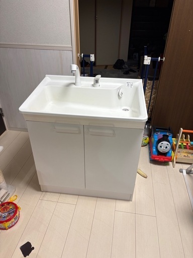 TOTO 洗面台 (うずらなす) 四街道の家具の中古あげます・譲ります