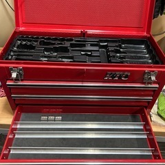 美品　KTC 工具箱　京都ツール　レッドの画像
