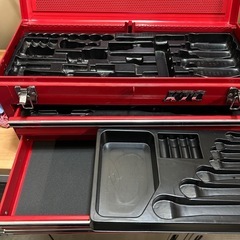 美品　KTC 工具箱　京都ツール　レッドの画像