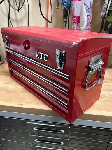 美品　KTC 工具箱　京都ツール　レッド