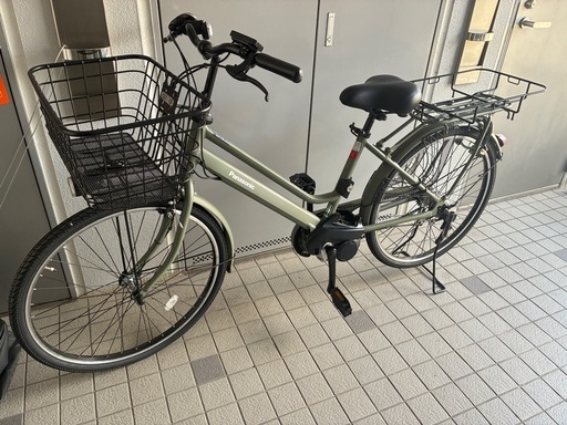 電動自転車 電動アシスト自転車 パナソニック Panasonic ティモ・S FTS633G2 マットオリーブ 26インチ　電動自転車