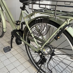 電動自転車 電動アシスト自転車 パナソニック Panasonic ティモ・S FTS633G2 マットオリーブ 26インチ　電動自転車の画像