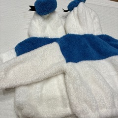 Disney ドナルドダック デイジーダック なりきりパーカー 2点セットの画像