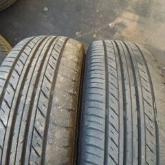 155/65R13 ヨコハマタイヤ　2024年　バリ山　4本　アルミホイール付きの画像