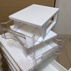 引き出し付き収納ケース　10セットの画像