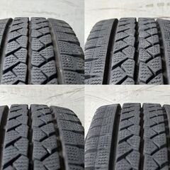 ブリヂストン ブリザック VL1 スタッドレスタイヤ 165R13 LT 6PR 4本セット プロボックス・サクシード等にの画像