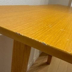 伸縮テーブル 天然木  幅60cm 幅90cm の画像