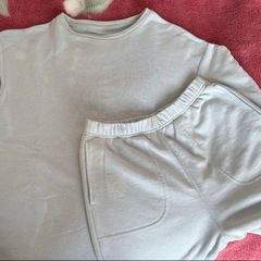 水色 GUパジャマ部屋着　XSの画像