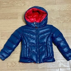 TOMMY HILFIGER ダウン トミーヒルフィガー　赤 紺 ネイビーの画像