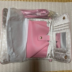 snidel ショルダーポーチ ピンクの画像