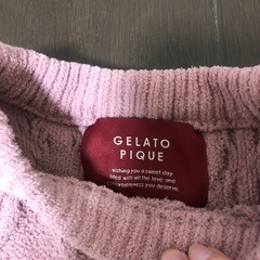 美品 GELATO PIQUE バレンタイン限定 ニットワンピースの画像